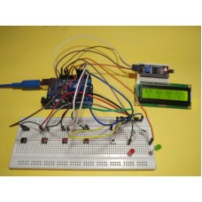 Electronic voting machine project (EVM) with Arduino