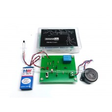 Thermistor-based simple fire alarm